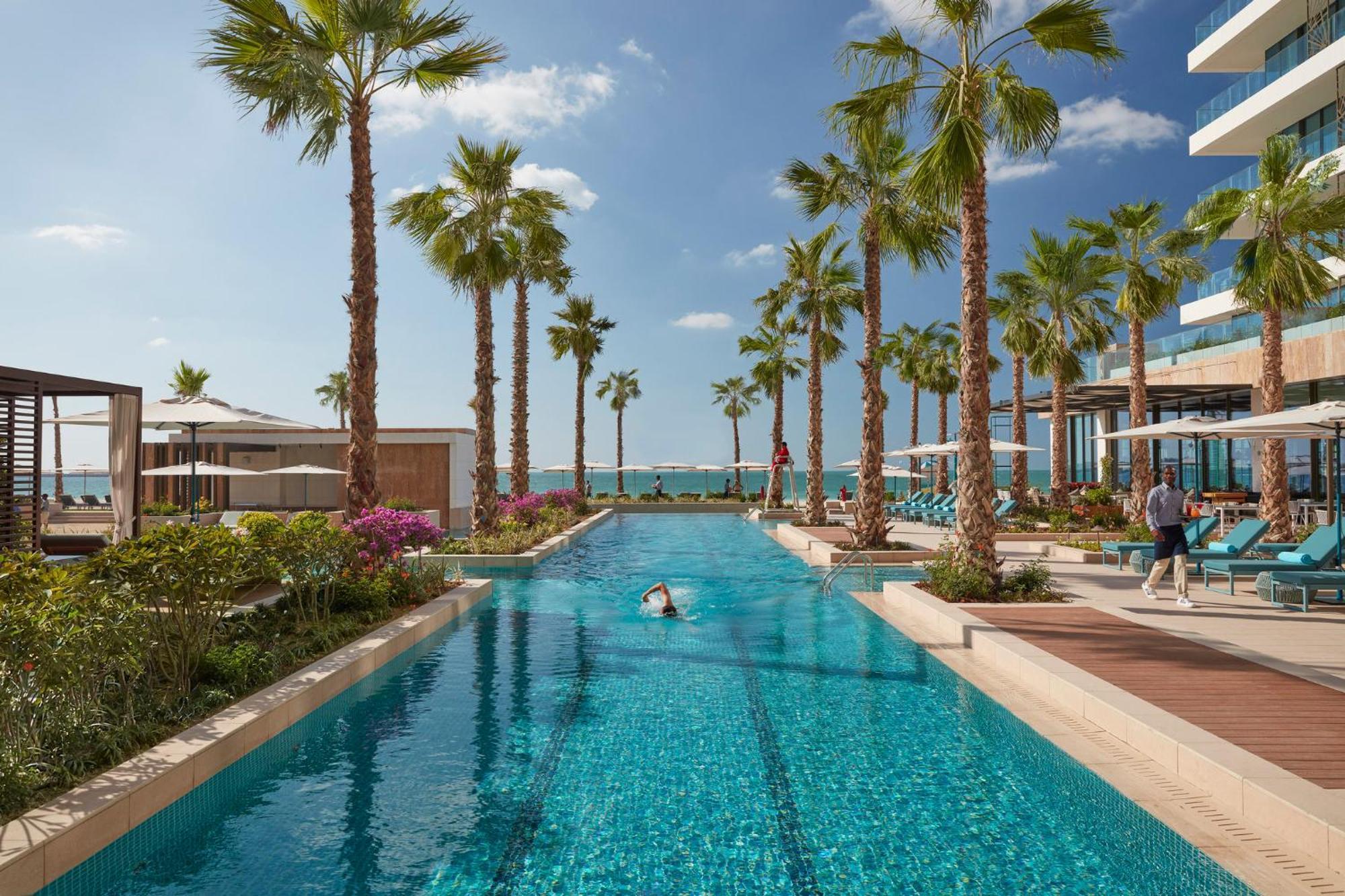 Mandarin Oriental Jumeira, Dubai Bagian luar foto Pool at the Westin La Paloma